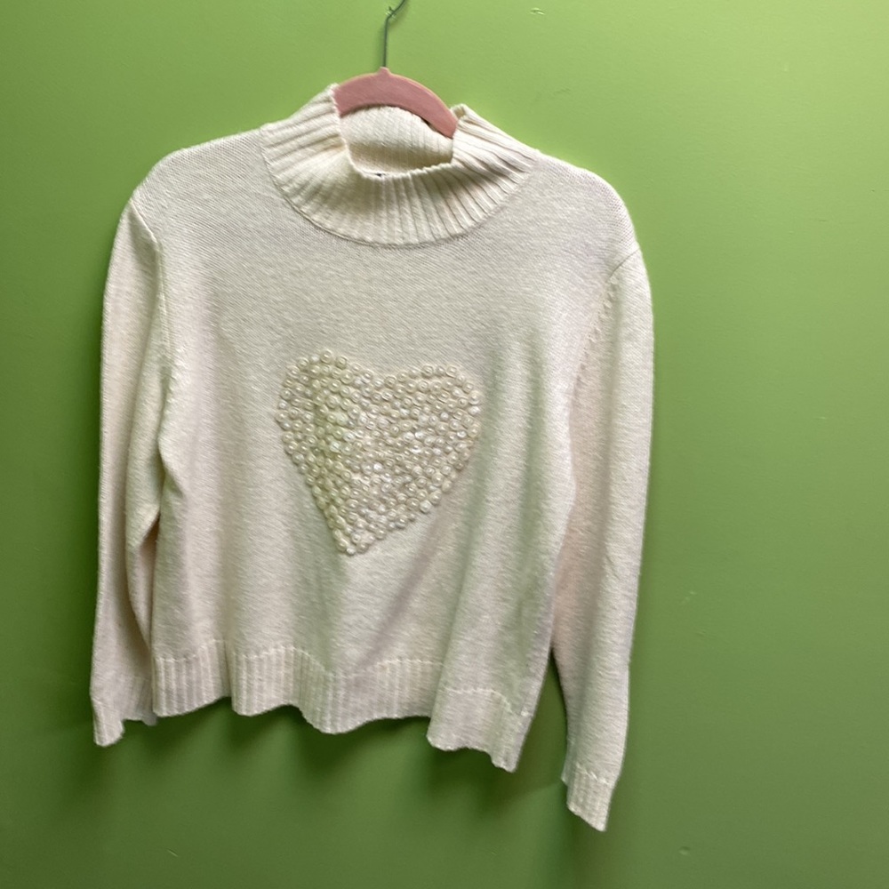 Happy Valentines Day! Brand new off white sweater